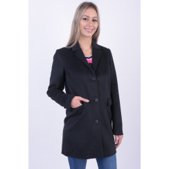 Palton Dama Vero Moda Vmlien Rich 3 / 4 Wool Jacket Negru